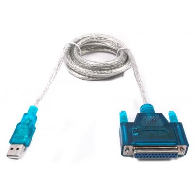 Кабель Viewcon VE 143 USB1.1-DB25F (LPT), 1.2m