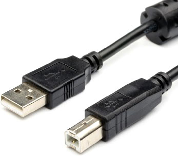 Кабель ATcom USB 2.0 AM/BM 1.5 м. ferrite core [5474]