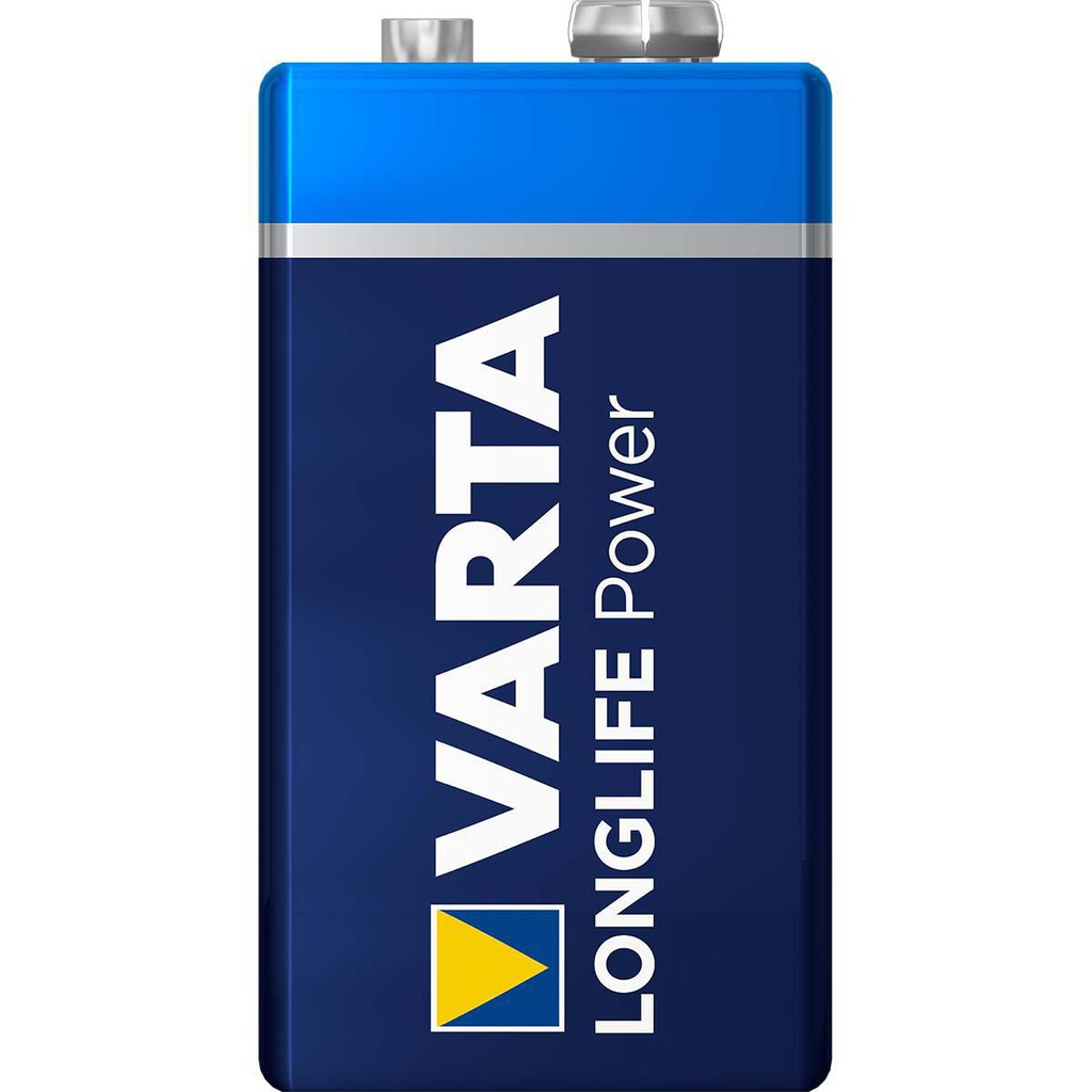 Батарейка Varta Longlife Power 6LR61 BLI 1 шт. (4922121411) (4008496559862)