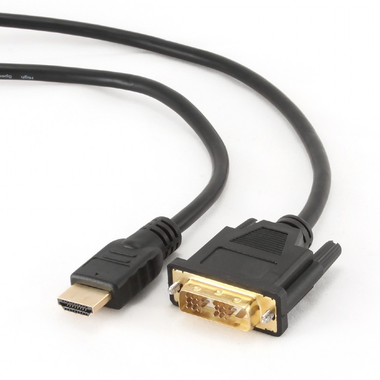 Кабель Cablexpert (CC-HDMI-DVI-6) HDMI-DVI 1.8m black