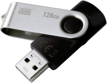 Флешка 128GB GOODRAM UTS3 (Twister) USB3.0 Black (UTS3-1280K0R11)