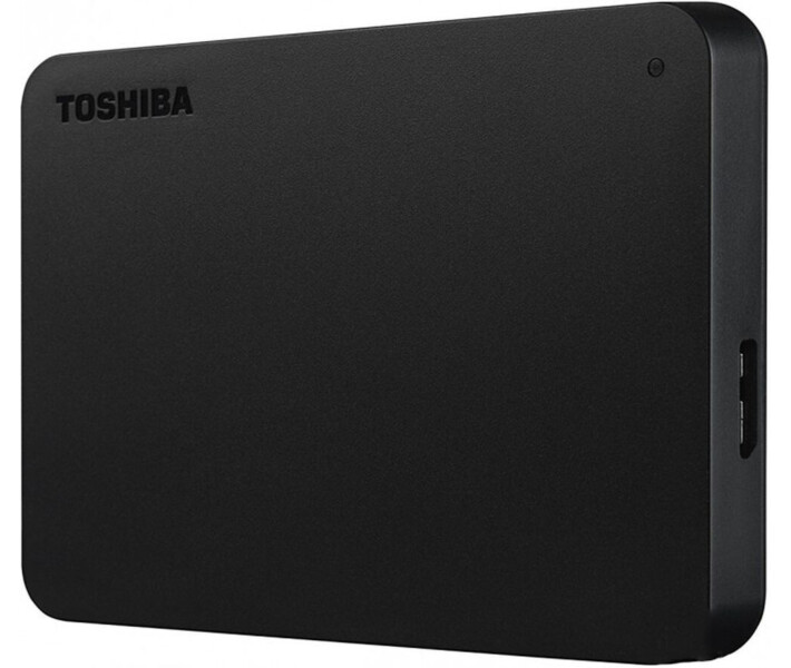 HDD ext 2.5&quot; USB 1.0TB Toshiba Canvio Basics Black + USB-C адаптер (HDTB410EK3ABH)