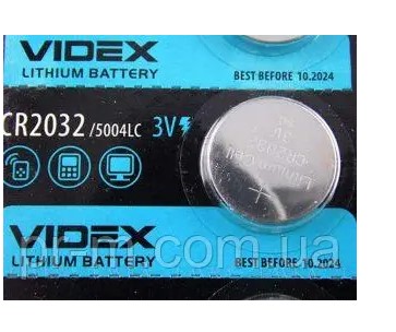 Батарейка Videx CR2032 3V