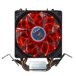 [000173] Охладитель для процессора Cooling Baby R90 RED LED 1366/775/1150/1151/1155/1156/AM4/FM1/FM2/AM2/AM2+/AM3  93*133*130мм [R90 RED LED]