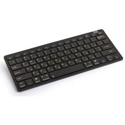 [000193] Клавиатура беспроводная HQ-Tech KB-105BT Black, Bluetooth 3.0, Win/Android/iOS, Rus/Ukr/Eng, мини [KB-105BT]