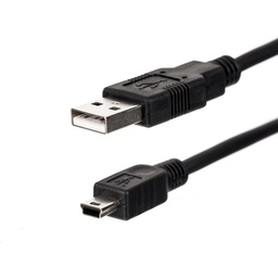 [000211] Кабель USB 2.0 (AM/Mini 5 pin) 1m, черный [5728]