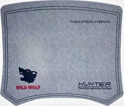 [000231] Коврик 300*250 тканевой HUNTER WILD WOLF, толщина 2 мм, цвет Grey, Пакет [6561]