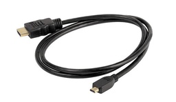 [001811] Кабель HDMI (папа) A-D micro (папа), 1.5m, черный [833]