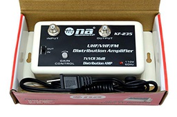 [004808] Усилитель видео сигнала по коаксильному кабелю, 36db UHF/VHF/FM, gain control 