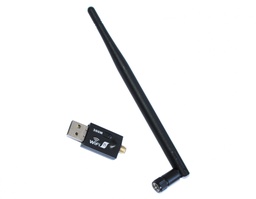 [005640] Беспроводной сетевой адаптер с антенной 20см Wi-Fi-USB CL-UW07B , 802.11bgn, 300MB, 2.4GHz [CL-UW07B]