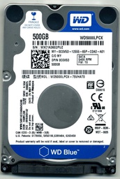 [008206] Жесткий диск WD 2,5&quot; 500GB 5400rpm SATAIII 16MB WD Scorpio Blue [WD5000LPCX]