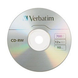 [008246] Диск CD-RW Verbatim 700Mb 12x, ціна за шт.