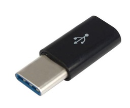 [008443] Адаптер Lapara USB 3.1 Type-C male на Micro USB female OTG для зарядки oneplus 2, MEIZU, черный [LA-Type-C-MicroUSB-adaptor black]