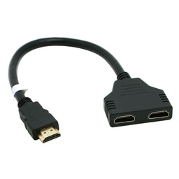 [008604] Пассивный сплиттер HDMI (М) - 2 HDMI (F)