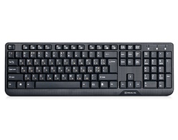 [008768] Клавіатура REAL-EL Standard 500 Black, USB [EL123100010]