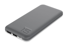 [008783] Універсальна мобільна батарея PURIDEA S3 15000mAh Li-Pol Rubber Grey &amp; White [S3-Grey White]