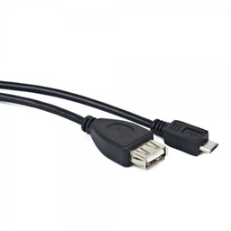 [008787] Кабель Cablexpert OTG USB2.0, A-F/micro USB B-M, 0.15m [A-OTG-AFBM-001]