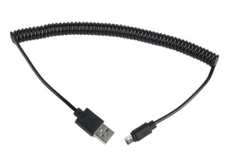 [008789] Кабель Cablexpert спиральный USB 2.0 AM - Micro USB BM [CC-mUSB2C-AMBM-6]