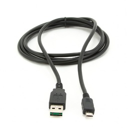 [008856] Кабель Cablexpert USB 2.0 A-папа/Micro B-папа, двусторонний разъем [CC-mUSB2D-1M]