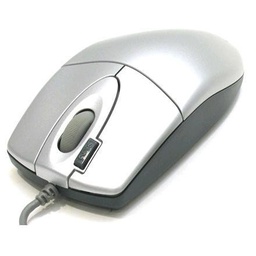 [008887] Миша A4Tech OP-620D USB Silver, 1000dpi, 2-й клик