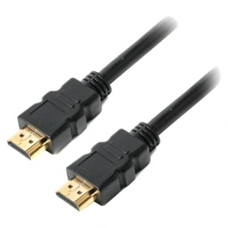 [009061] Кабель HDMI-HDMI HIGH SPEED 0.27m, v1.4, OD-7.5mm, Black