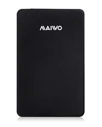 [009068] Карман Maiwo внешний для 2.5&quot; SATA/SSD HDD через USB3.0 безвинтов. крепление пластик, black [K2503D black]