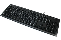 [009221] Клавіатура A4Tech KR-83 USB (Black) X-slim Comfort Key