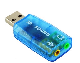 [009271] Звуковая карта USB-sound card (5.1) 3D sound [AT7807]