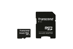 [009291] Карта пам'яті Transcend microSDHC 16 GB card Class 10 + adapter [TS16GUSDHC10]