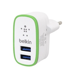 [009354] Сетевое зарядное устройство Belkin 2-port home charger+ 2100mAh F8M670krWHT