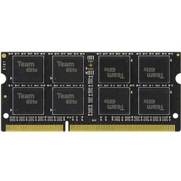 [009374] Оперативная память SО-DIMM Team 4GB, DDR3L, 1600 MHz, 1.35V, Тайминги CL 11, PC3L-12800, 204-pin, без радиатора [TED3L4G1600C11-S01]