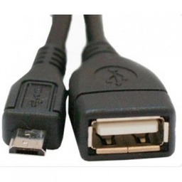 [009376] Кабель USB OTG usb af / micro usb, 0.8m, black