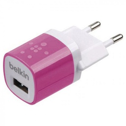 [009566] Сетевое зарядное устройство Belkin 1A Pink [f8jo17e]