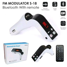 [009634] Автомобильный FM модулятор FM-S18 Bluetooth