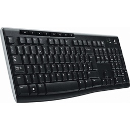 [009765] Клавіатура Logitech K270 Black USB Wireless [920-003757]