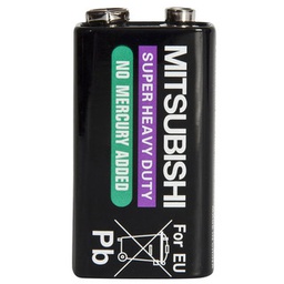 [009791] Батарейка Super Heavy Duty MITSUBISHI 9V
