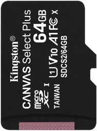 [009867] Карта пам'яті MicroSDXC 64GB UHS-I Class 10 Kingston Canvas Select Plus [SDCS2/64GBSP]