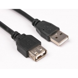 [010064] Кабель USB 2.0 AM - USB 2.0 AF, Maxxter 1.8м, ферритовый фильтр [UF-AMAF-6]