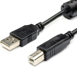 [010072] Кабель ATcom USB 2.0 AM/BM 1.5 м. ferrite core [5474]