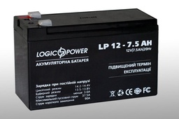 [010172] Акумуляторна батарея LogicPower 12V 7AH (AGM 12 - 7 AH) AGM
