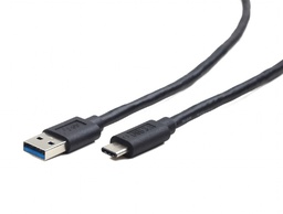 [010183] Кабель Cablexpert (CCP-USB3-AMCM-0.1M) USB3.0 - USB Type-C, 0.1m black