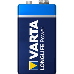 [010190] Батарейка Varta Longlife Power 6LR61 BLI 1 шт. (4922121411) (4008496559862)