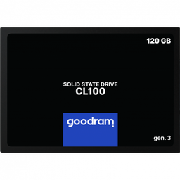 [010230] SSD 120GB GOODRAM CL100 GEN.3 2.5&quot; SATAIII TLC (SSDPR-CL100-120-G3)