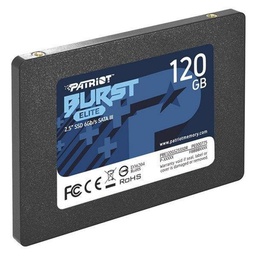 [010236] SSD 120GB Patriot Burst Elite 2.5&quot; SATAIII TLC (PBE120GS25SSDR)