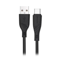 [010321] Кабель Maxxter USB-microUSB 1м черный (UB-C-USB-02-1m)